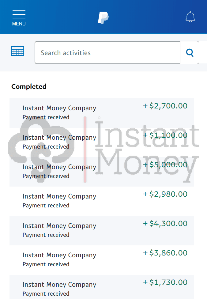 Proof of Payment Instant Money PayPal Money Adder 2024